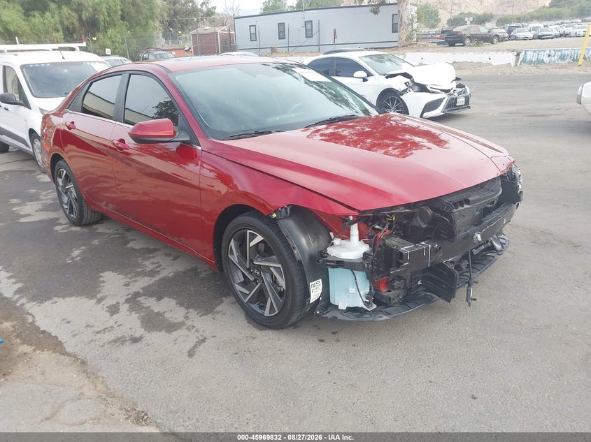 Vin: kmhls4dg7su021389, lot: 46469051, hyundai elantra sel convenience 20251