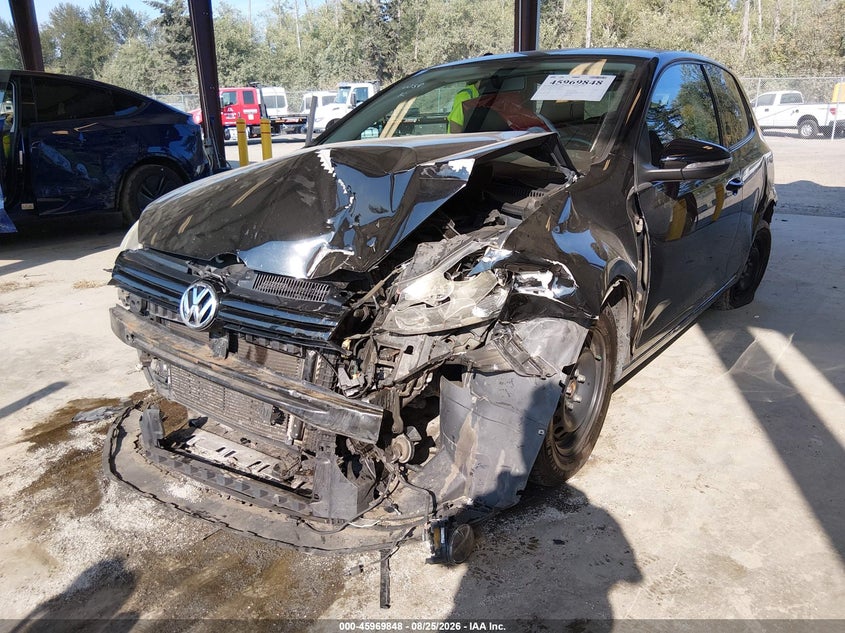 VOLKSWAGEN GOLF 2012 VIN WVWMM7AJ3CW011873