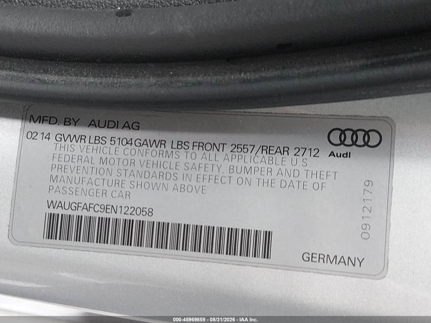 2014 AUDI A6 2.0T PREMIUM · Фото 9