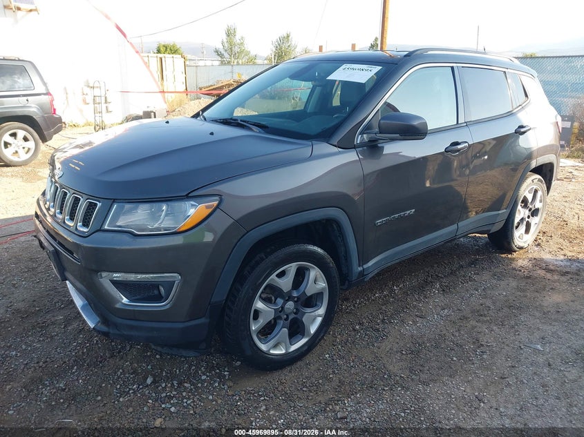 2020 Jeep Compass, Удар спереди, IAAI, VIN 3C4NJDCB8LT200333 — фото 2