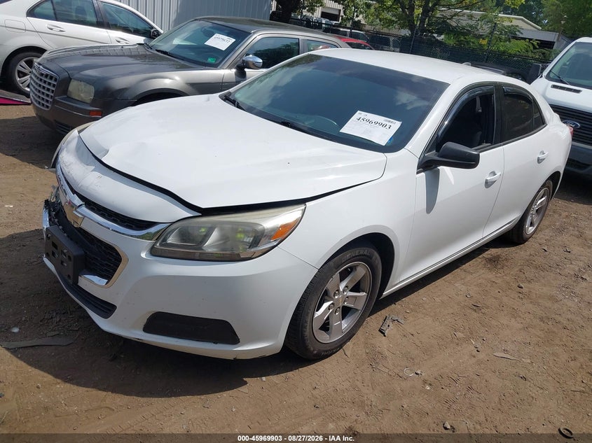2015 Chevrolet Malibu, Front End, IAAI, VIN 1G11A5SL6FF297859 — photo 2