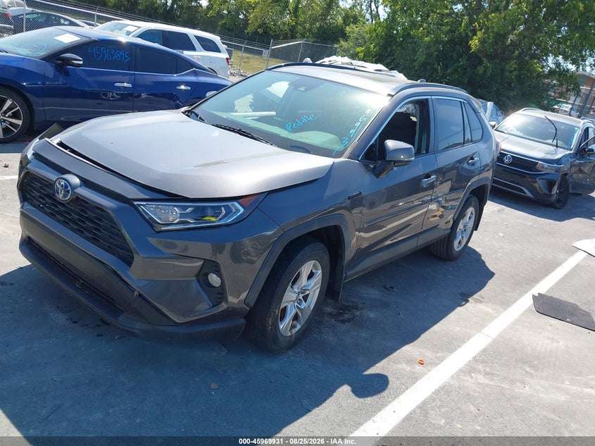 2020 TOYOTA RAV4 HYBRID auction photo 2