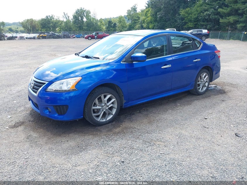 2014 Nissan Sentra, Right Side, IAAI, VIN 3N1AB7AP3EY290821 — photo 2