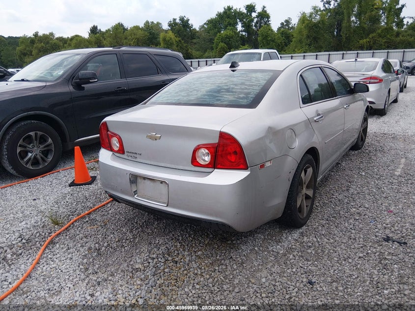 2012 CHEVROLET MALIBU SEDAN 2.4L I-4 DOHC, VVT, 170HP