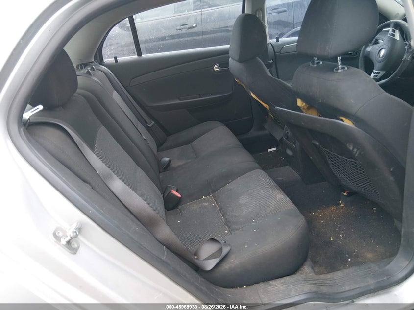 2012 CHEVROLET MALIBU SEDAN 2.4L I-4 DOHC, VVT, 170HP