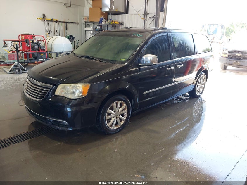 Vin: 2c4rc1gg8gr150848, lot: 46469161, chrysler town & country limited platinum 20162