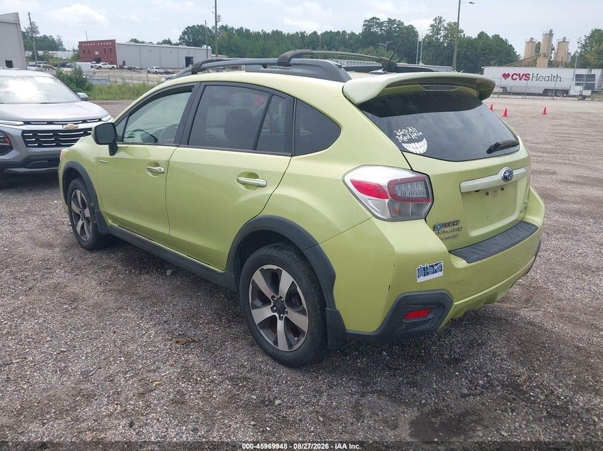 2014 SUBARU XV CROSSTREK HYBRID auction photo 3