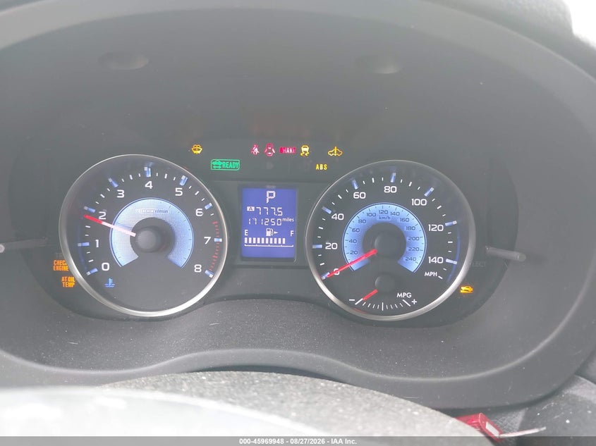 2014 SUBARU XV CROSSTREK HYBRID auction photo 7