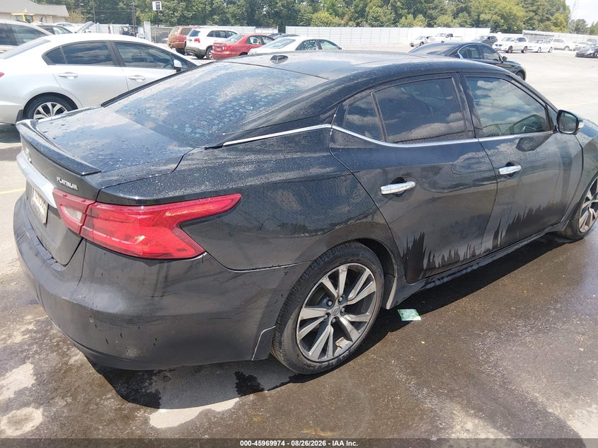 Vin: 1n4aa6ap1gc384157, lot: 46469193, nissan maxima 3.5 platinum 20164
