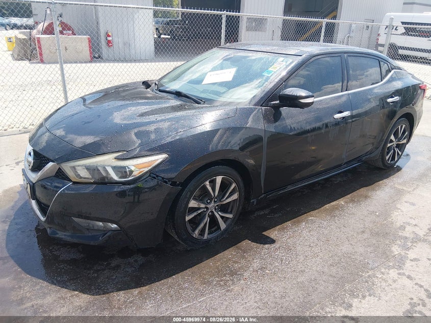 2016 NISSAN MAXIMA auction photo 2