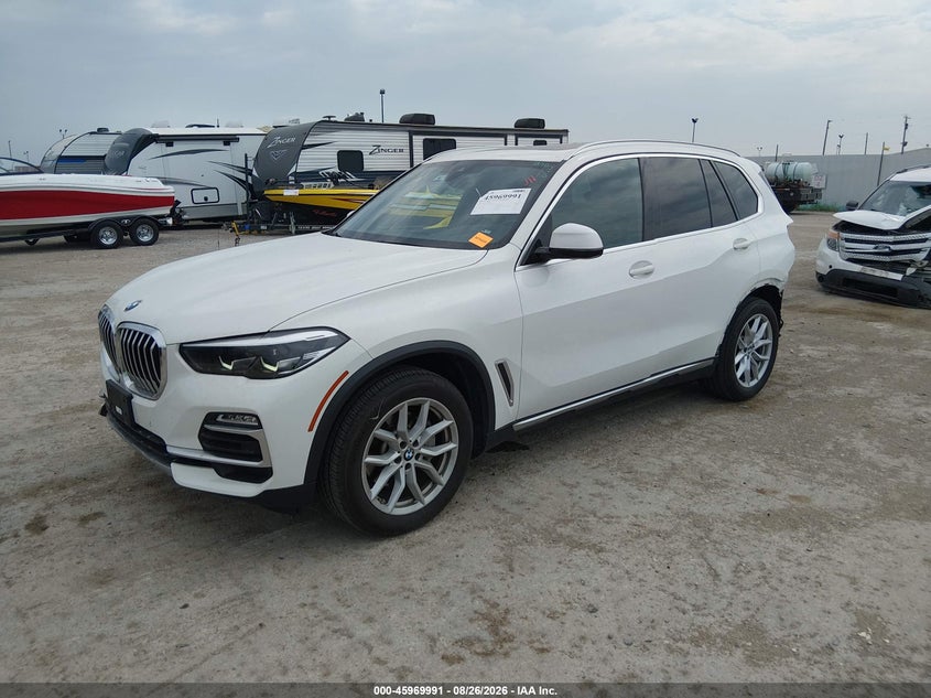 2020 BMW X5, Лівий зад, IAAI, VIN 5UXCR4C00L9B32635 — фото 2