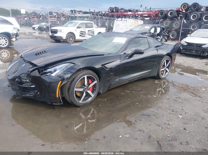 2015 Chevrolet Corvette, Удар спереди, IAAI, VIN 1G1YB2D78F5116373 — фото 2