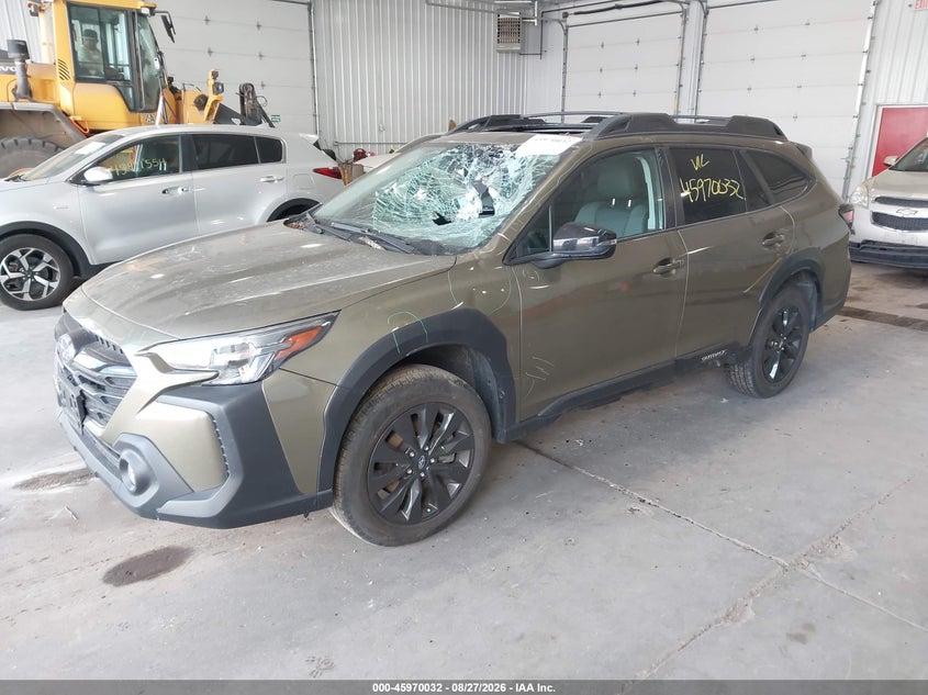 2024 Subaru Outback, All Over, IAAI, VIN 4S4BTALC7R3273326 — photo 2