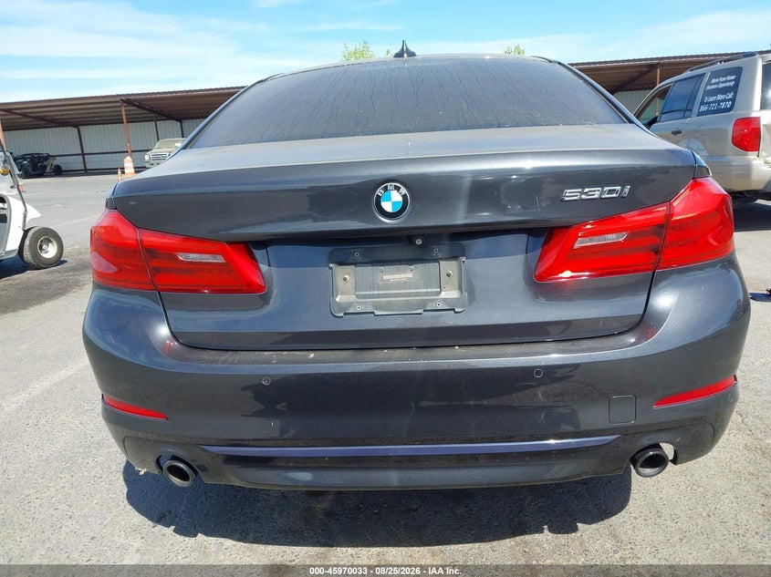 BMW 530I 2018 VIN WBAJA5C50JG899339