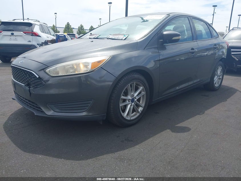 2017 Ford Focus, Left Rear, IAAI, VIN 1FADP3F27HL217942 — photo 2