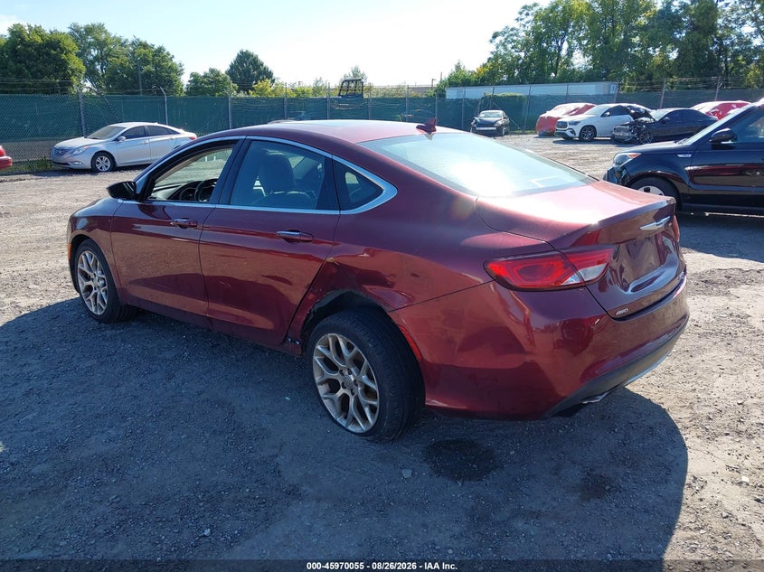2015 CHRYSLER 200 auction photo 3