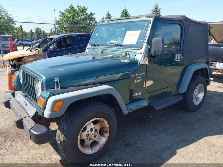 1999 JEEP WRANGLER auction photo 2