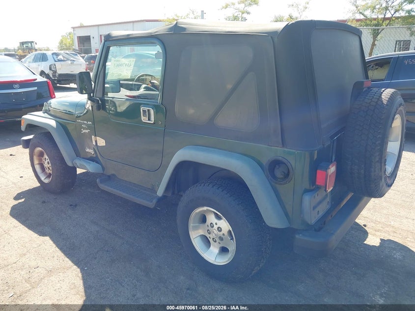 1999 JEEP WRANGLER auction photo 3