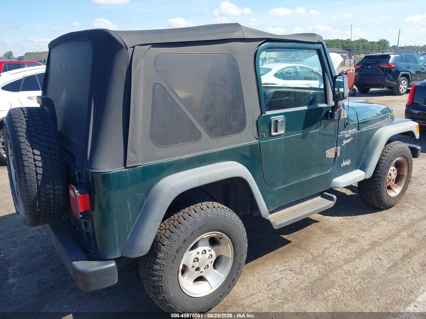 1999 JEEP WRANGLER auction photo 4