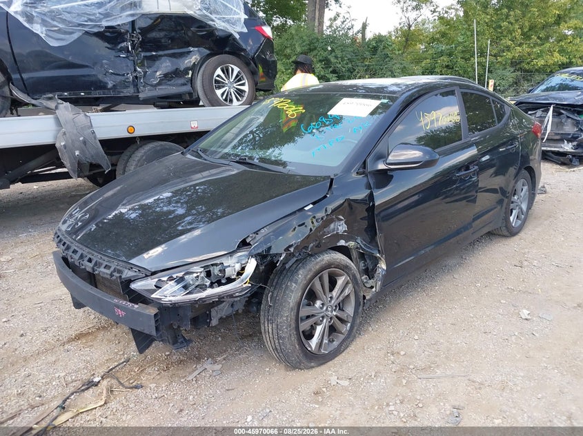 2017 Hyundai Elantra, Удар спереду, IAAI, VIN KMHD84LF9HU303327 — фото 2