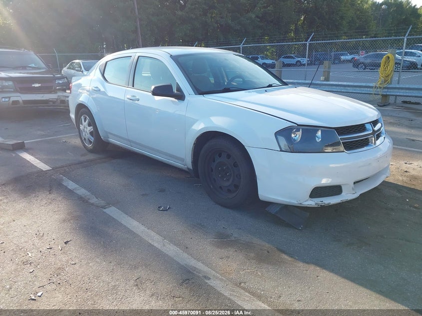 2014 DODGE AVENGER auction photo 1