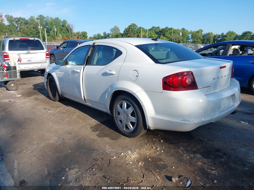 2014 DODGE AVENGER auction photo 3