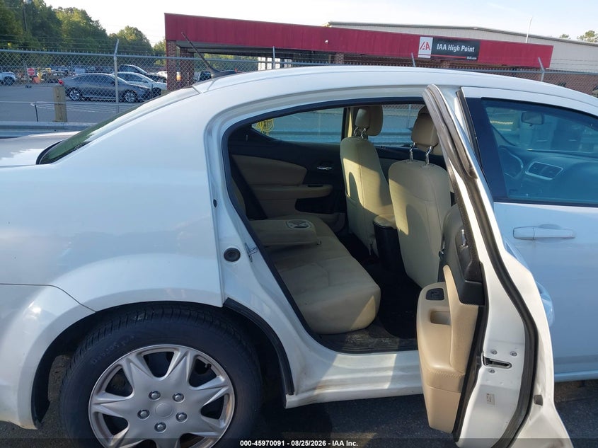 2014 DODGE AVENGER auction photo 8