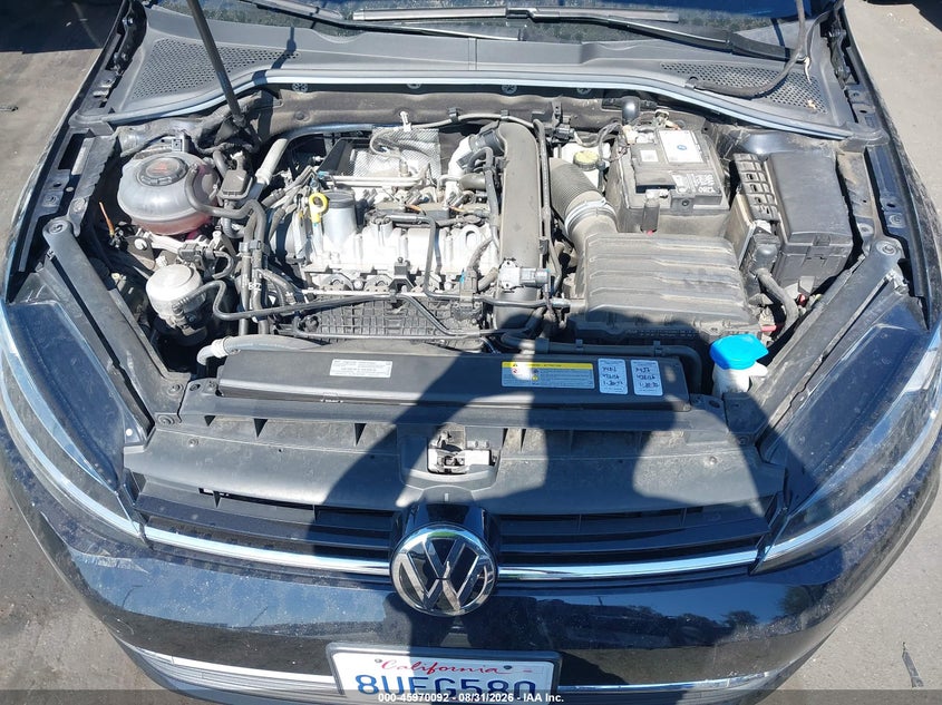 VOLKSWAGEN GOLF 2020 VIN 3VWG57AUXLM014206