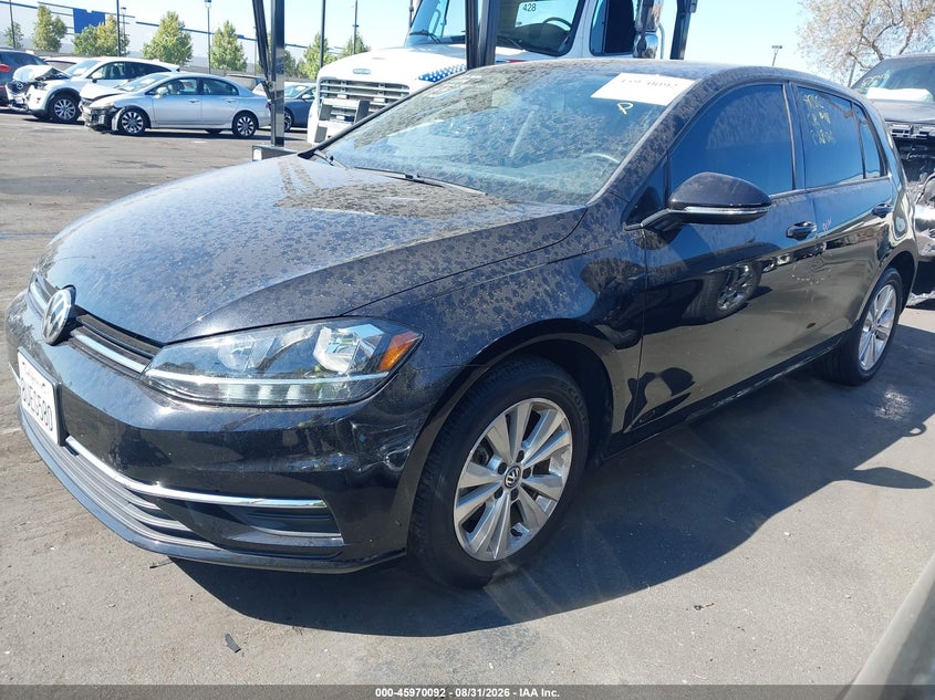 VOLKSWAGEN GOLF 2020 VIN 3VWG57AUXLM014206
