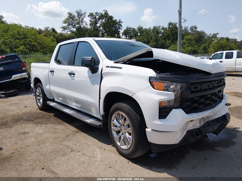 Vin: 3gcpabek1rg301788, lot: 46469324, chevrolet silverado 1500 2wd  short bed custom 2024 img_1