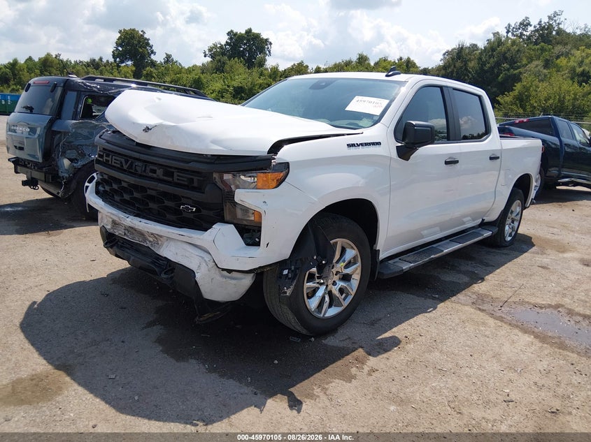 Vin: 3gcpabek1rg301788, lot: 46469324, chevrolet silverado 1500 2wd  short bed custom 20242
