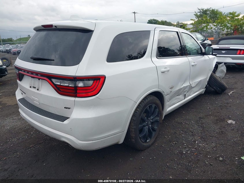 Vin: 1c4rdjdg4kc645504, lot: 46469327, dodge durango gt plus awd 20194