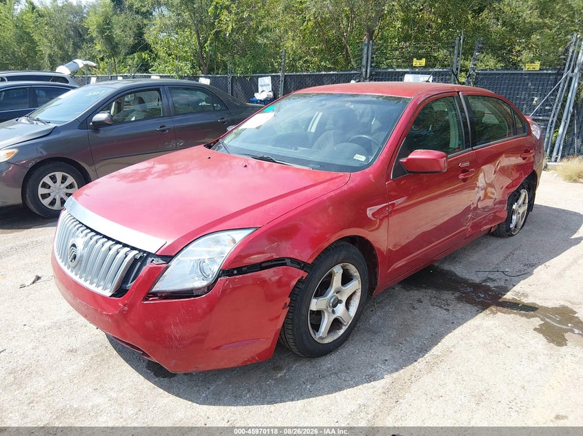 2010 Mercury Milan, Left Side, IAAI, VIN 3MEHM0HA0AR652220 — photo 2