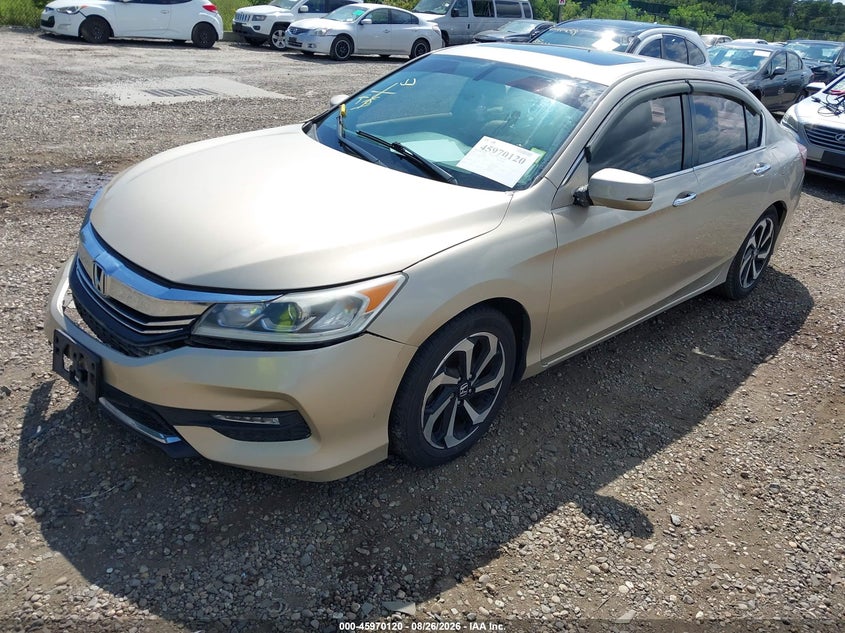 2017 Honda Accord Ex-L, Обычный износ, IAAI, VIN 1HGCR2F89HA300414 — фото 2