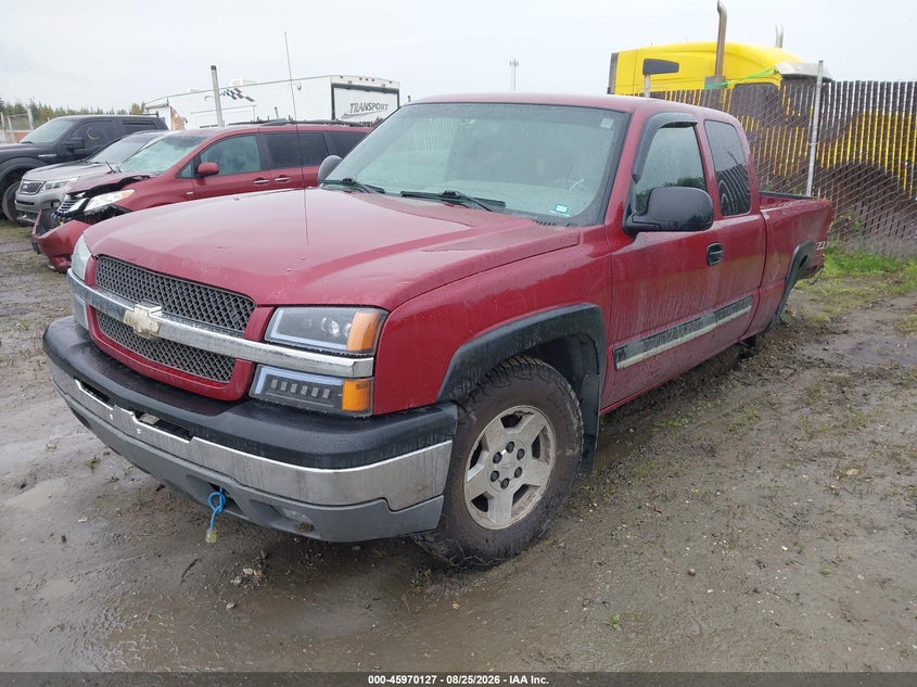 2005 Chevrolet Silverado, Left Rear, IAAI, VIN 1GCEK19B05E330631 — photo 2