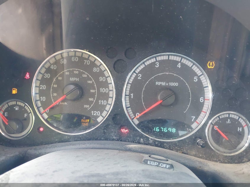 JEEP LIBERTY 2006 VIN 1J4GL58K66W293217