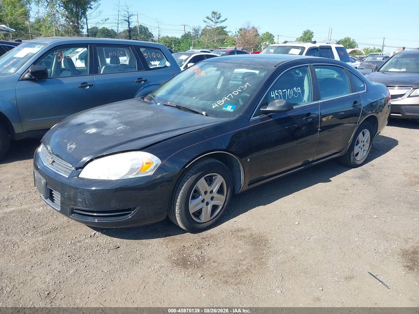 CHEVROLET IMPALA 2008 VIN 2G1WB58K389148371