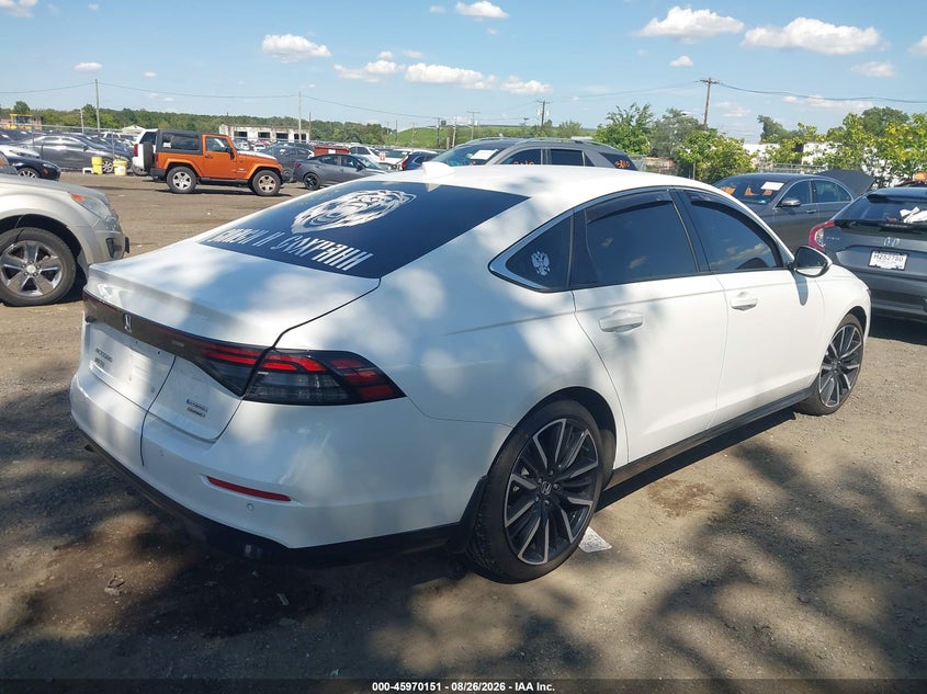 Vin: 1hgcy2f8xra071861, lot: 46469370, honda accord hybrid touring 20244