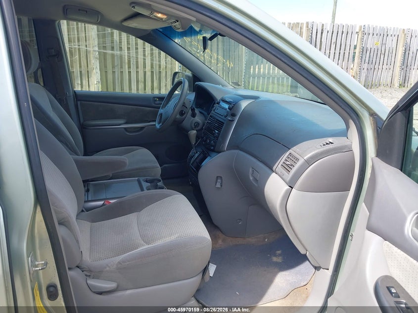 TOYOTA SIENNA 2008 VIN 5TDZK23C98S221379