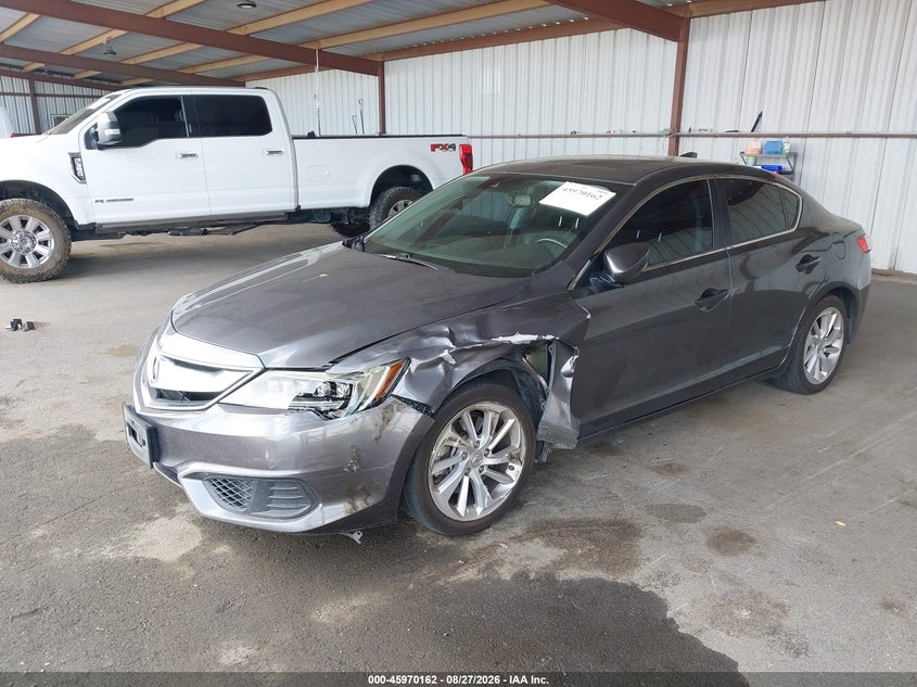 2018 Acura ILX, Left Front, IAAI, VIN 19UDE2F74JA000230 — photo 2