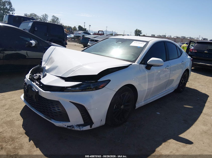 2025 Toyota Camry, Front End, IAAI, VIN 4T1DAACK1SU038023 — photo 2