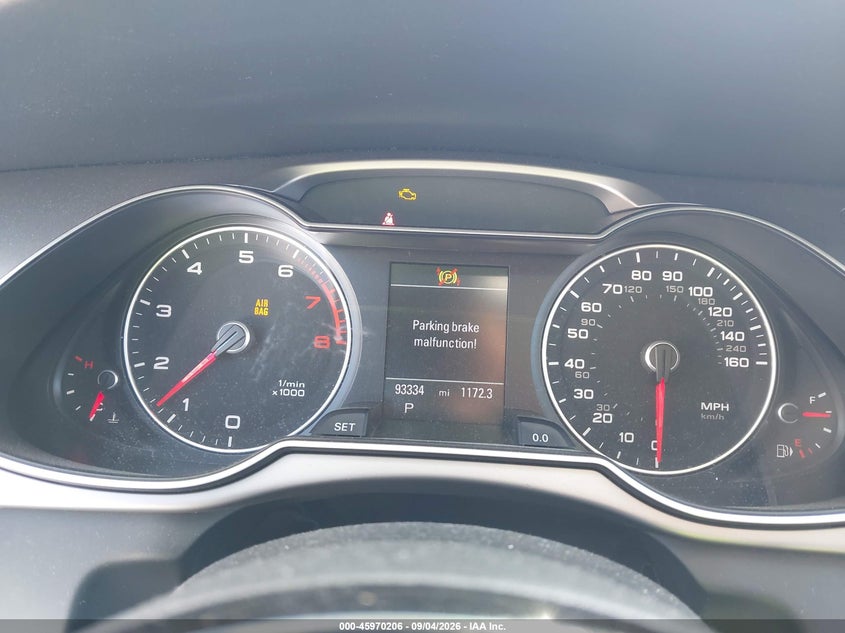 AUDI A4 2013 VIN WAUFFAFL8DN004626