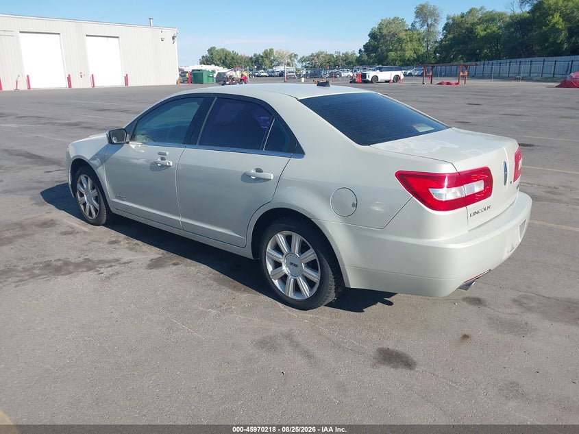 2007 LINCOLN MKZ auction photo 3