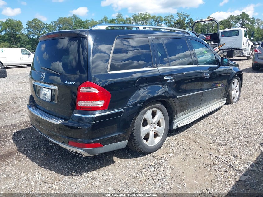 2012 MERCEDES-BENZ GL 450 auction photo 4