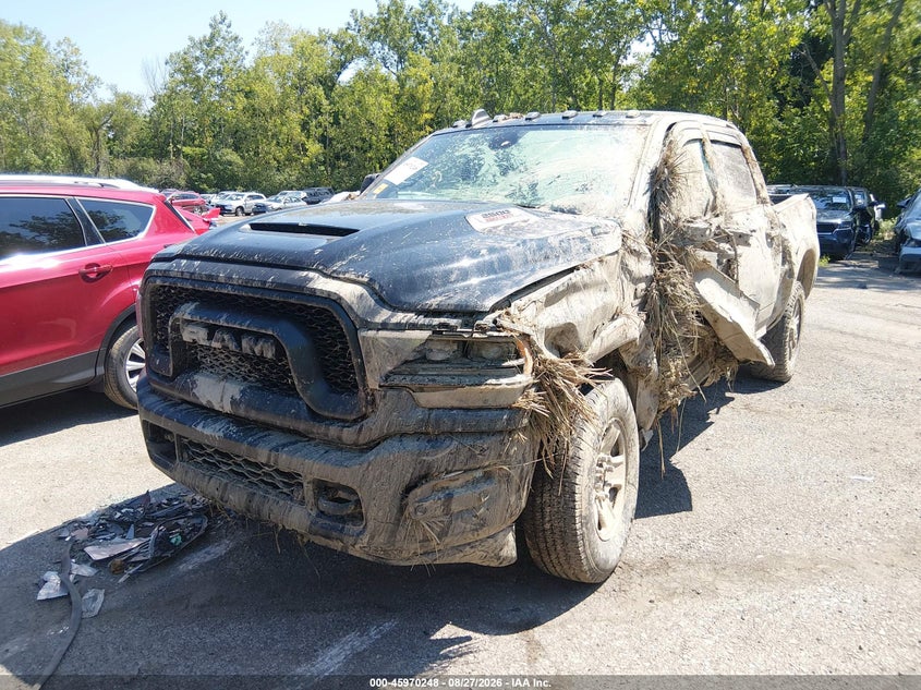Vin: 3c6ur5el6rg209279, lot: 46469467, ram 2500 power wagon rebel  4x4 6'4 box 20242