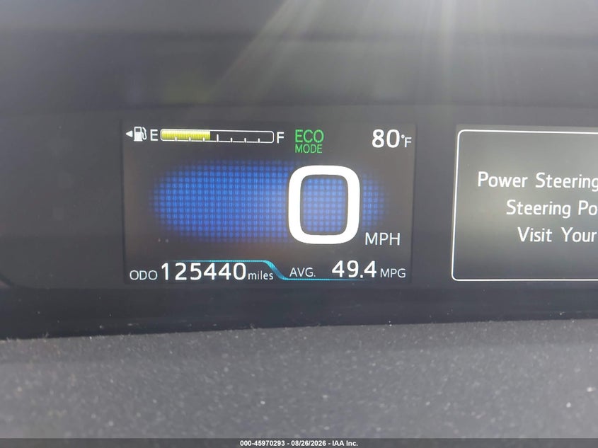 TOYOTA PRIUS 2016 VIN JTDKARFU5G3001917