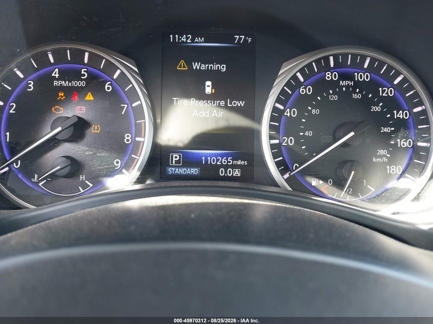 2015 INFINITI Q50 auction photo 7