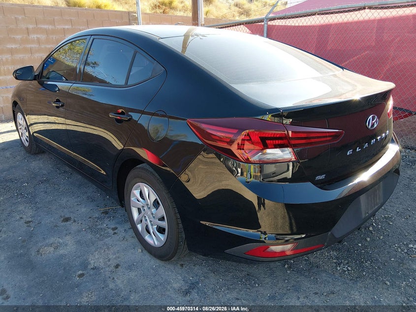 2020 HYUNDAI ELANTRA auction photo 3