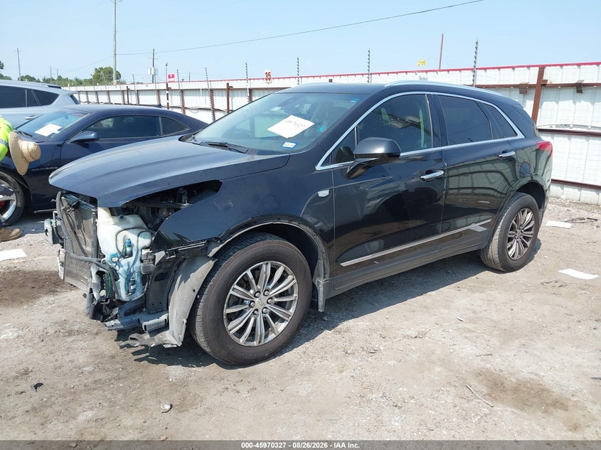 2018 Cadillac XT5, Front End, IAAI, VIN 1GYKNCRS4JZ136221 — photo 2