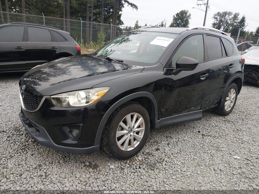 2013 Mazda CX-5, Left Side, IAAI, VIN JM3KE2CE9D0154099 — photo 2